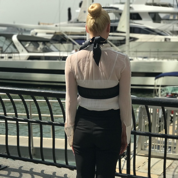 🖤 Hanky Panky After Midnight Black lace bralette with ribbon tie - Picture 16 of 16